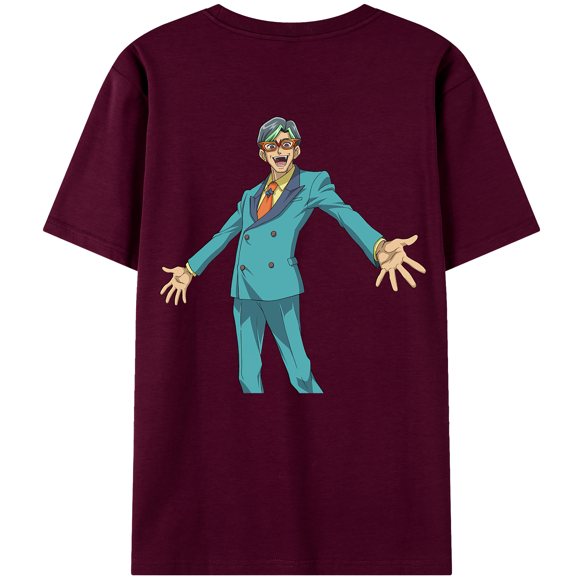 （画像用） 遊☆戯☆王 Yu-Gi-Oh! レディース半袖Tシャツ(バックプリント)
